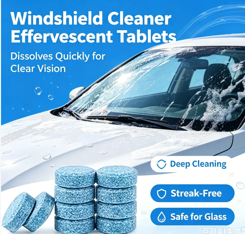 Tablet Accessories For Car - 100/2Pcs Effervescent Car Solid Cleaner Car