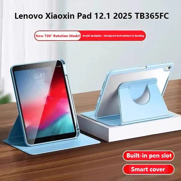 Lenovo Tablet M11 Accessories - 360 ° Rotation Acrylic Case For