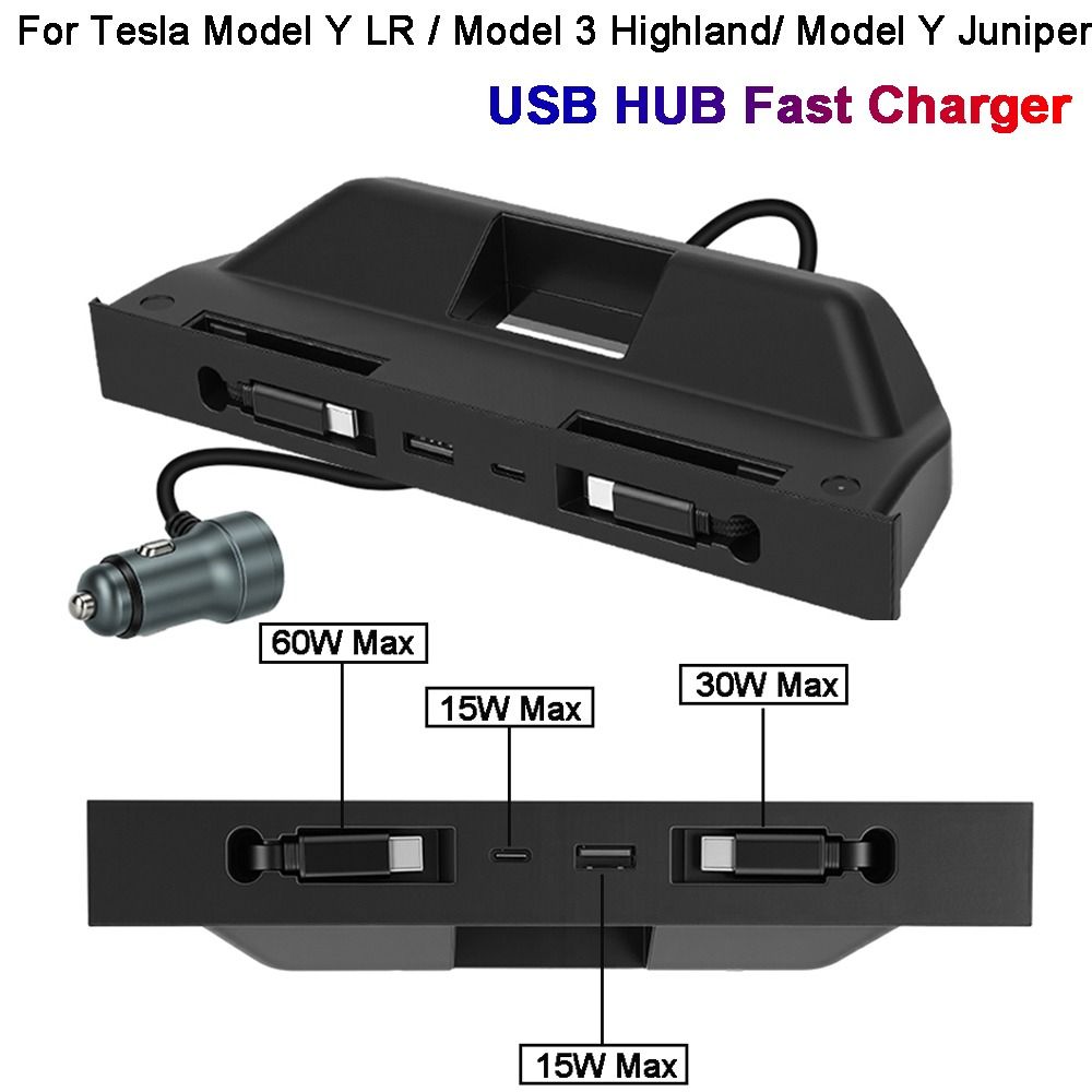 Hidden Center Console USB HUB  - Usb Hub Type C ulasan dan harga