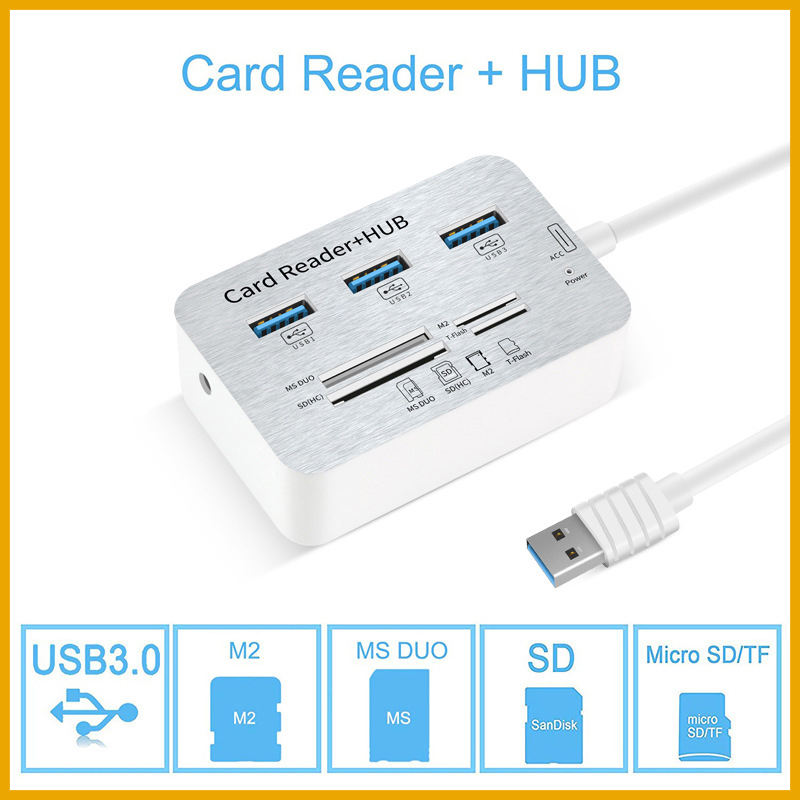 7in1 3 Ports USB TYPE C 3.0 HU - Usb Hub Type C ulasan dan harga