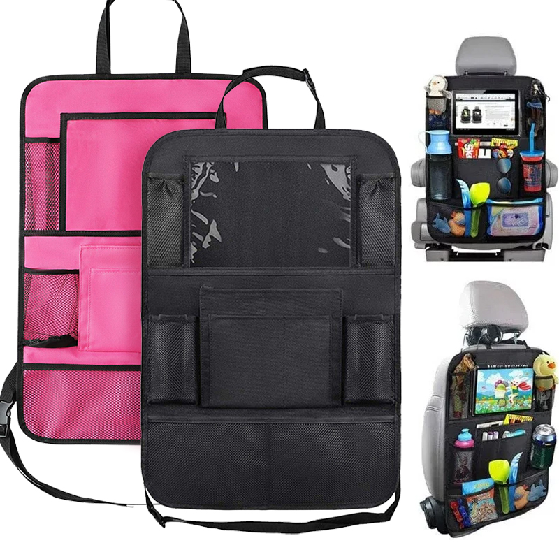 1pc Car Backseat Organizer wit - Tablet Accessories Bag ulasan dan harga