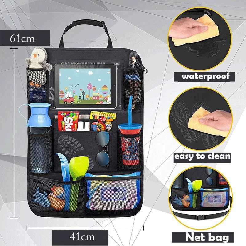 Car Seat Organizer Multifuncti - Tablet Accessories Bag ulasan dan harga