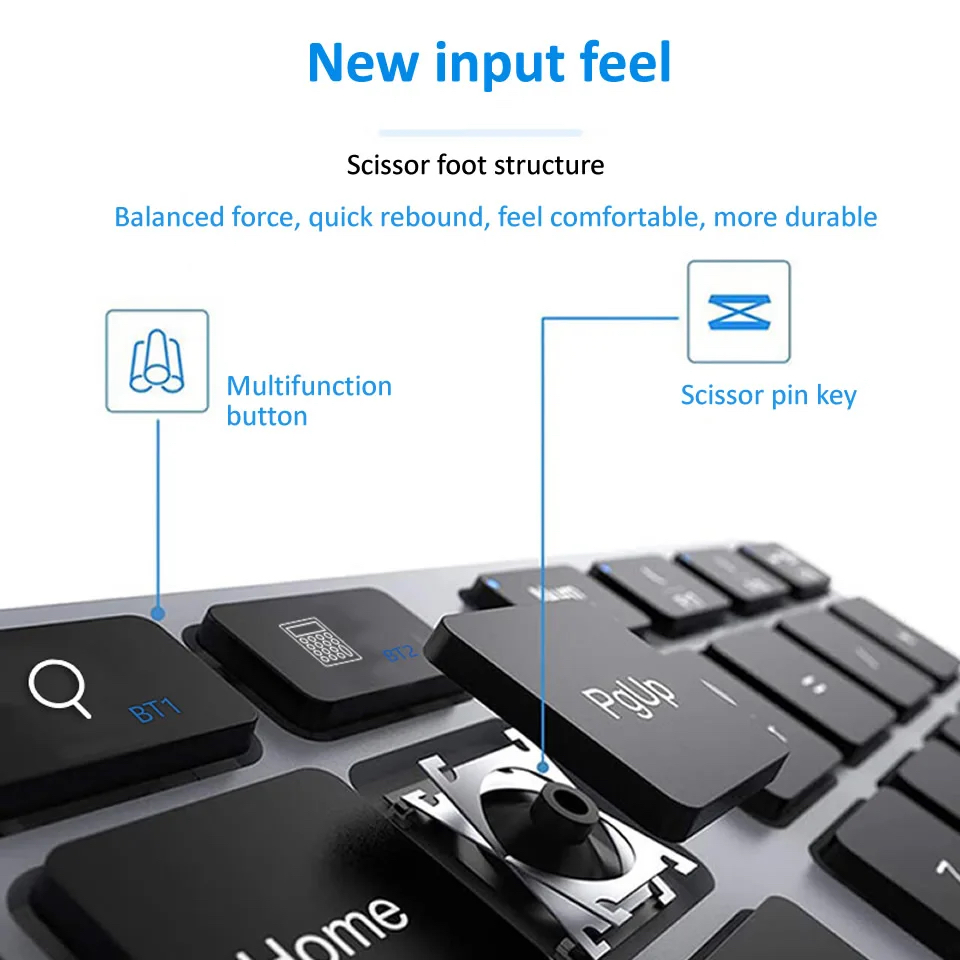 K35 Numeric Keypad 2.4G Blueto - Bluetooth Trackpad ulasan dan harga