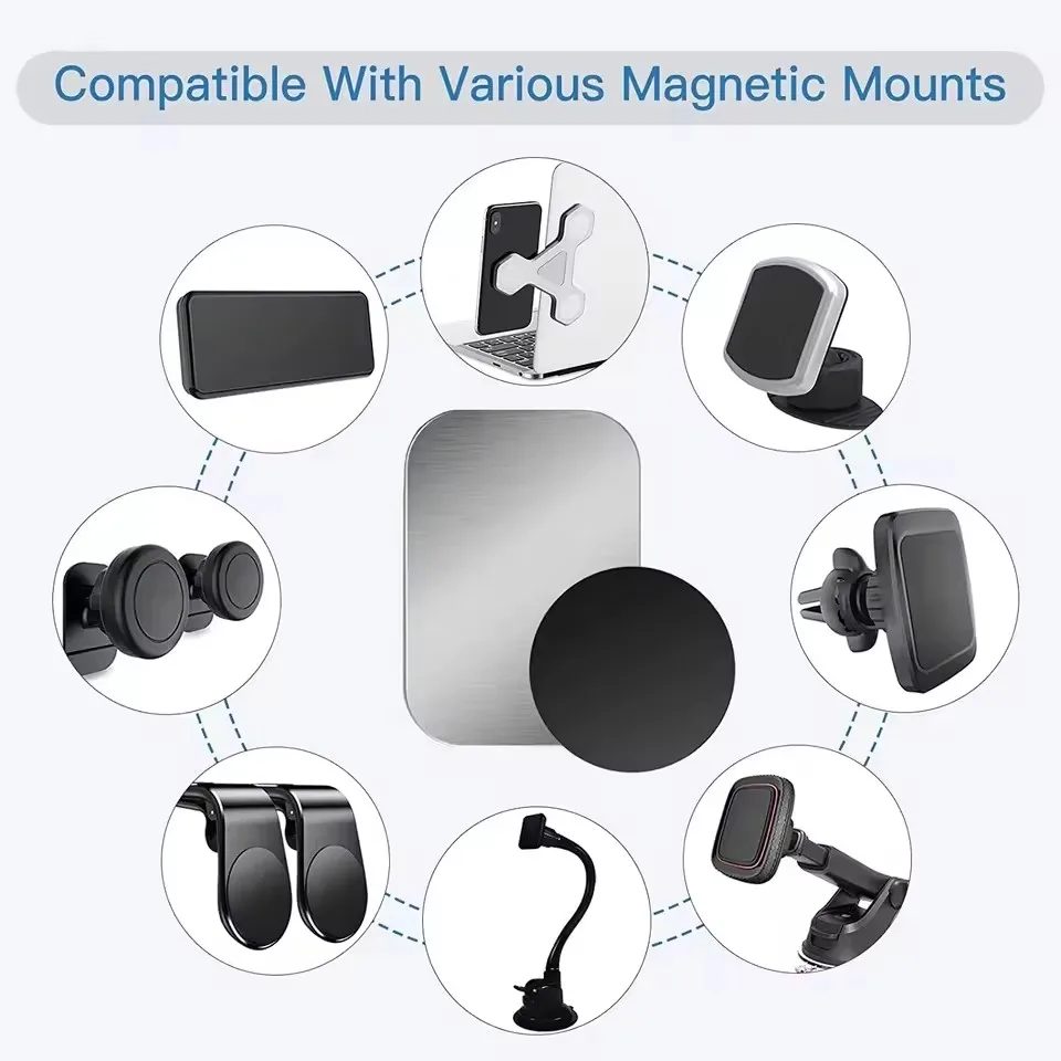 Metal Plate Disk For Magnetic  - Tablet Accessories For Car ulasan dan harga