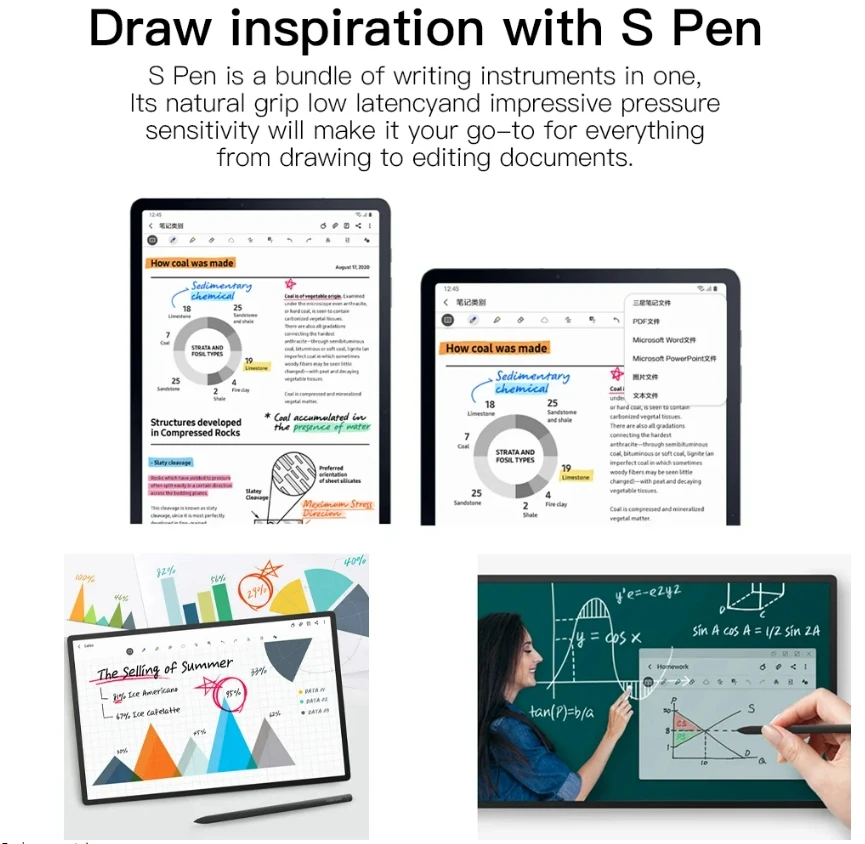 2025 Tablet Stylus S Pen for S - Bluetooth Trackpad ulasan dan harga
