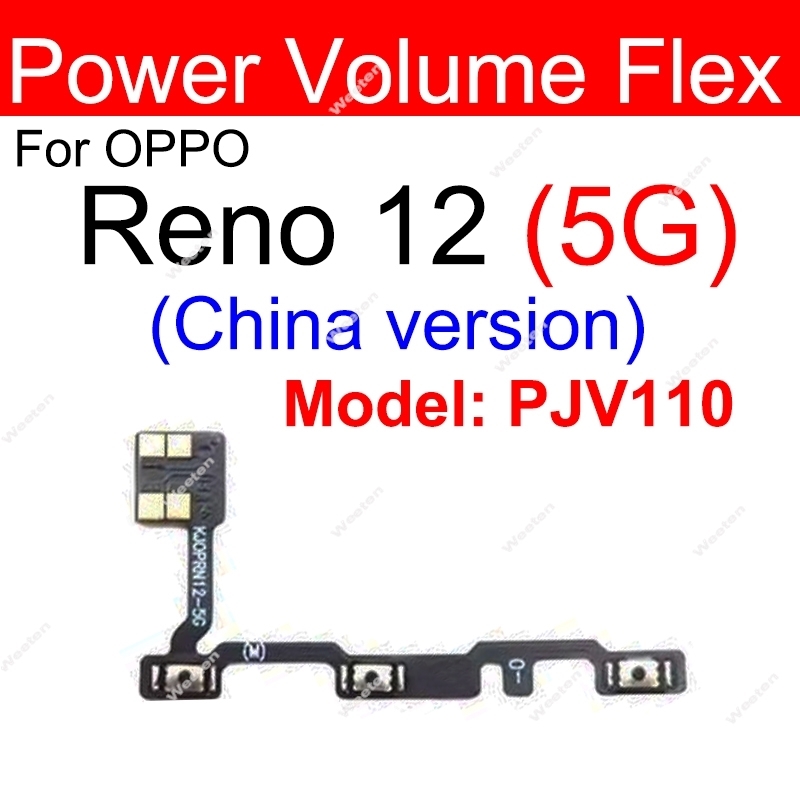 Power Volume Flex For OPPO Ren - Oppo Reno 12 ulasan dan harga