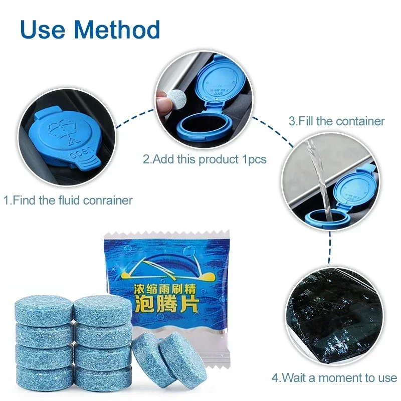 100/2Pcs Effervescent Car Soli - Tablet Accessories For Car ulasan dan harga