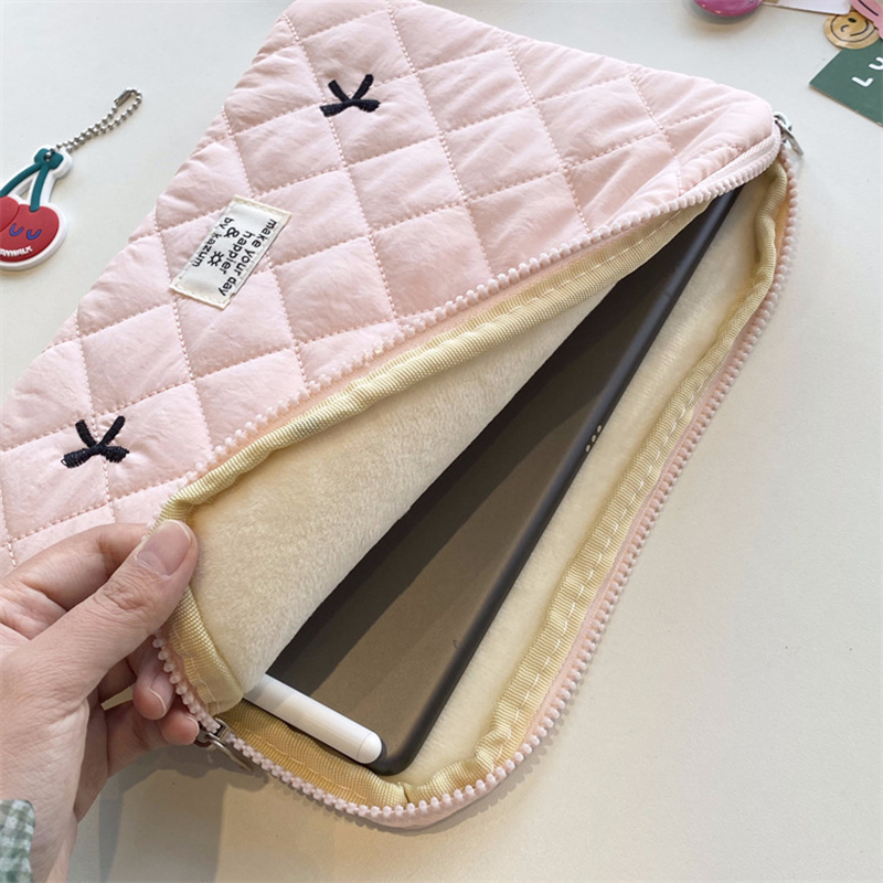 Cute Bow Graphic Laptop Bag Ta - Tablet Accessories Bag ulasan dan harga