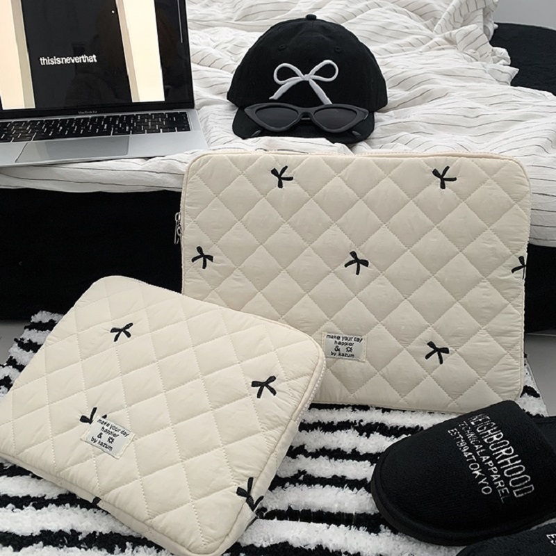 Cute Bow Graphic Laptop Bag Ta - Tablet Accessories Bag ulasan dan harga