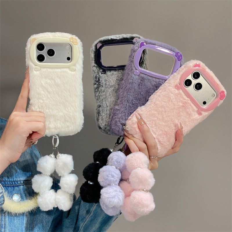 Luxury Solid Colors Furry Plus - Apple Iphone 16 ulasan dan harga