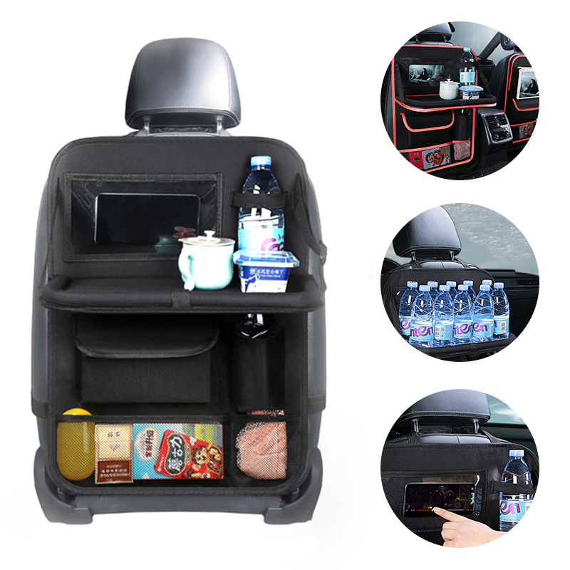 Foldable Car Seats Organizer w - Tablet Accessories Bag ulasan dan harga