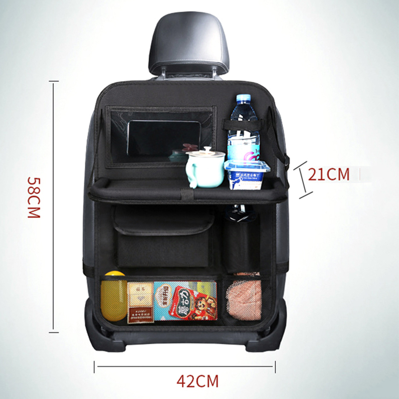 Foldable Car Seats Organizer w - Tablet Accessories Bag ulasan dan harga