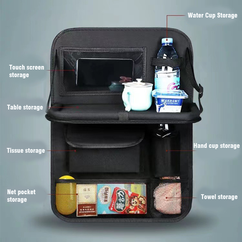 Foldable Car Seats Organizer w - Tablet Accessories Bag ulasan dan harga