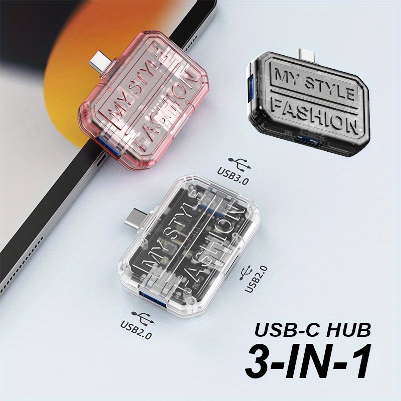 USB C Hub Compact Design Conne - Usb Hub Type C ulasan dan harga