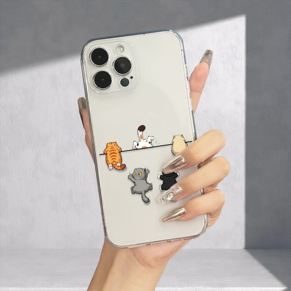 Five Cute Cat Pattern Phone Ca - Apple Iphone 16 ulasan dan harga