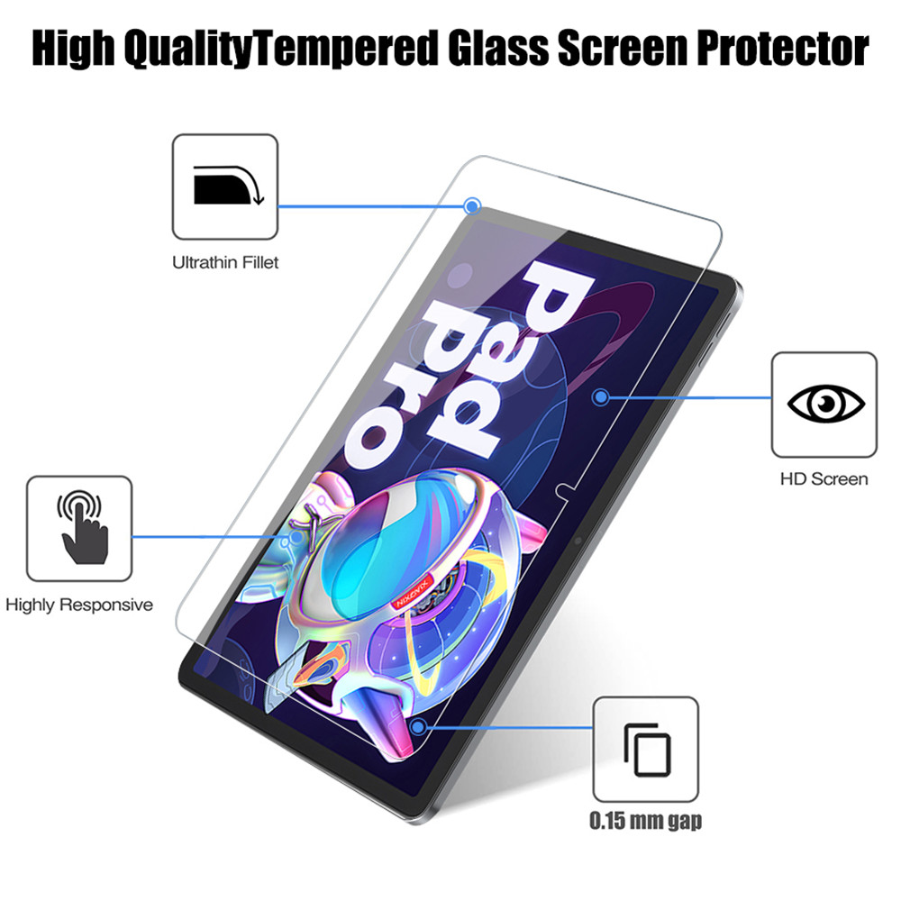 2PCS Tempered Glass Screen Pro - Lenovo Tablet M10 Accessories ulasan dan harga