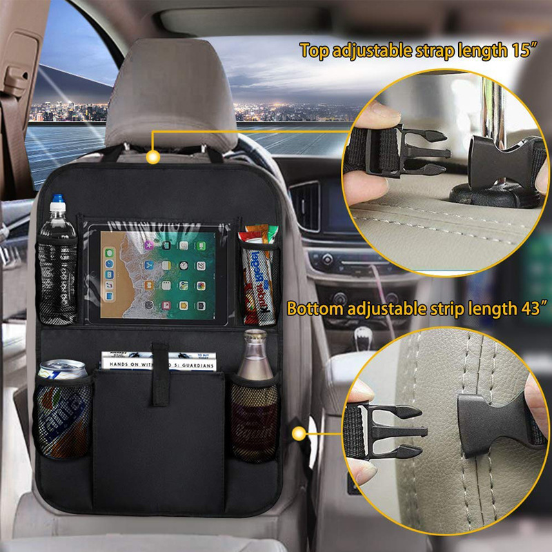 Car Backseat Organizer with To - Tablet Accessories Bag ulasan dan harga