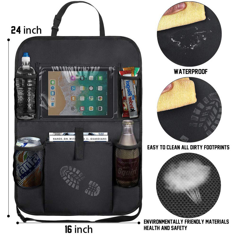 Car Backseat Organizer with To - Tablet Accessories Bag ulasan dan harga