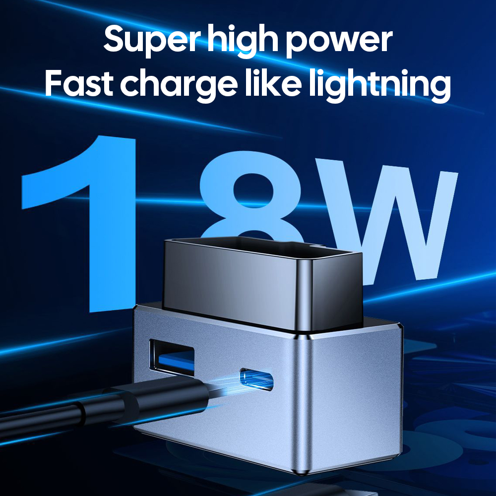 Aluminum OBD Fast Charging Ada - Usb Hub Type C ulasan dan harga