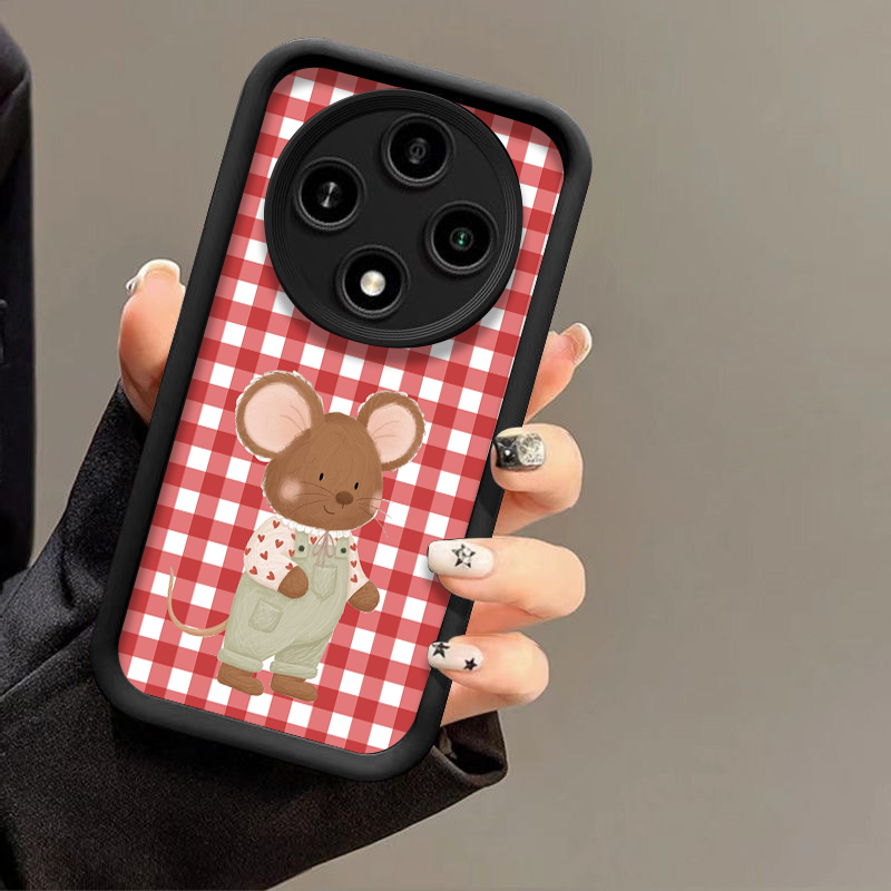 Checkered Printed Cute Animals - Oppo Reno 12 ulasan dan harga