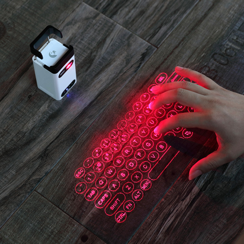 Laser Projection Virtual Keybo - Bluetooth Trackpad ulasan dan harga