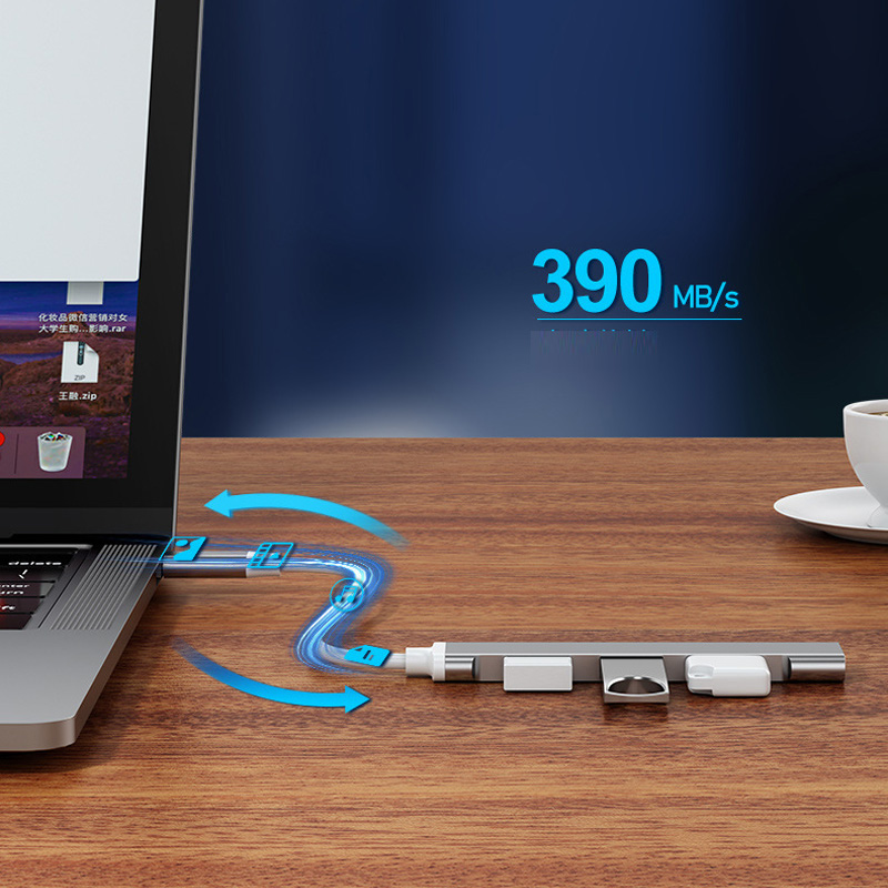 USB 3.0 TYPE-C 3.1 4 Port USB  - Usb Hub Type C ulasan dan harga