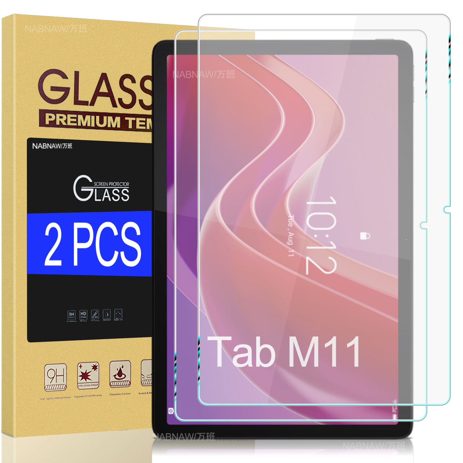 2 Pieces HD Scratch Proof Scre - Lenovo Tablet M11 Accessories ulasan dan harga