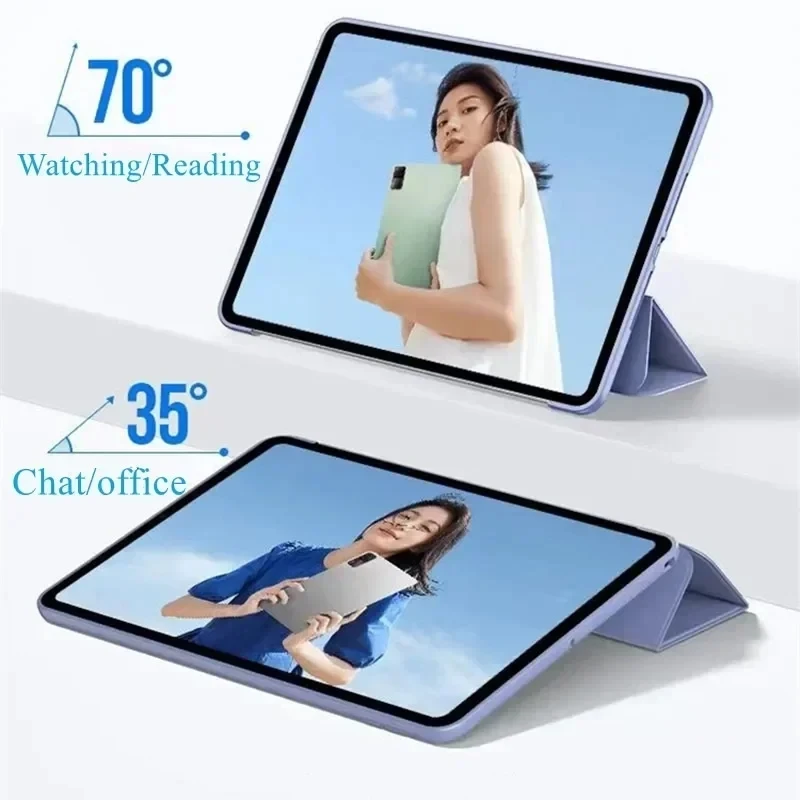 NEW Skin Feel TriFold Stand Ca - Lenovo Tablet M11 Accessories ulasan dan harga
