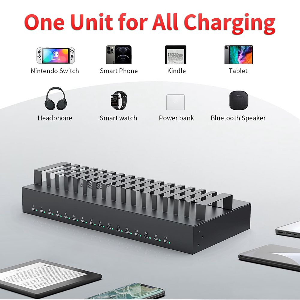 CA16-165C 16 Port Usb Type-c H - Usb Hub Type C ulasan dan harga