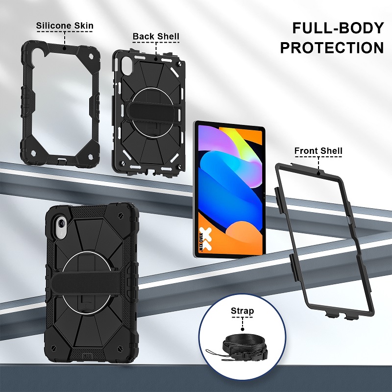 360° Rotating Rugged Kids Case - Lenovo Tablet M11 Accessories ulasan dan harga