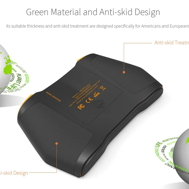 2.4G Tricolor Backlight Wirele - Bluetooth Trackpad ulasan dan harga