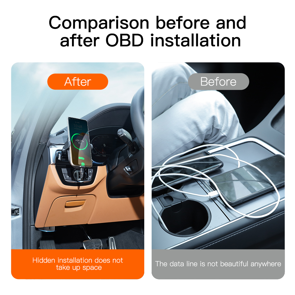 Premium Car OBD Charger Hub fo - Usb Hub Type C ulasan dan harga