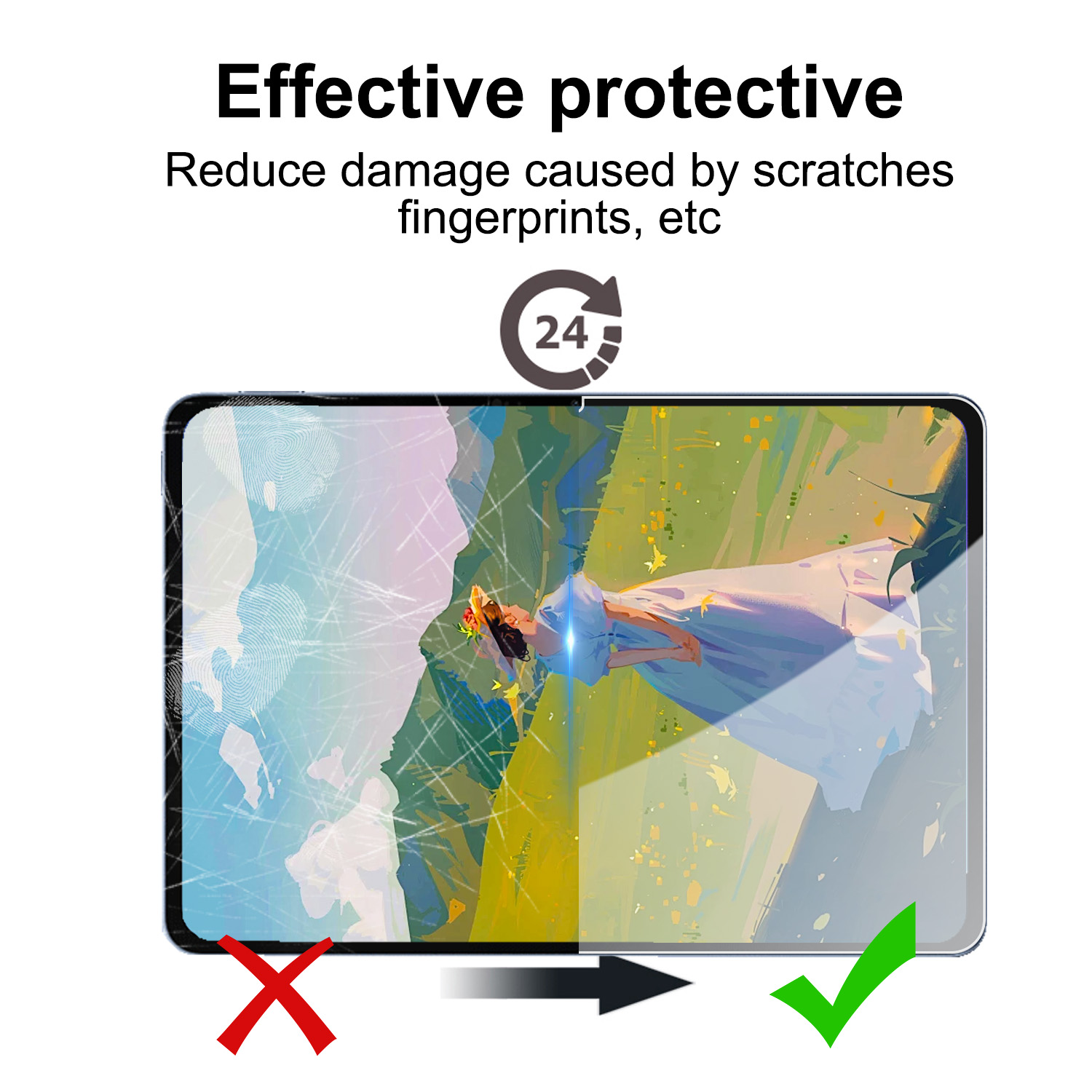 1-3PCS Paper Feel Screen Prote - Mi Tablet Accessories ulasan dan harga
