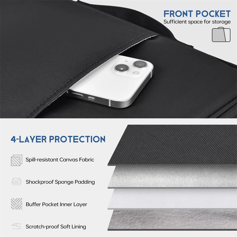 Waterproof Shockproof Handle B - Tablet Accessories Bag ulasan dan harga