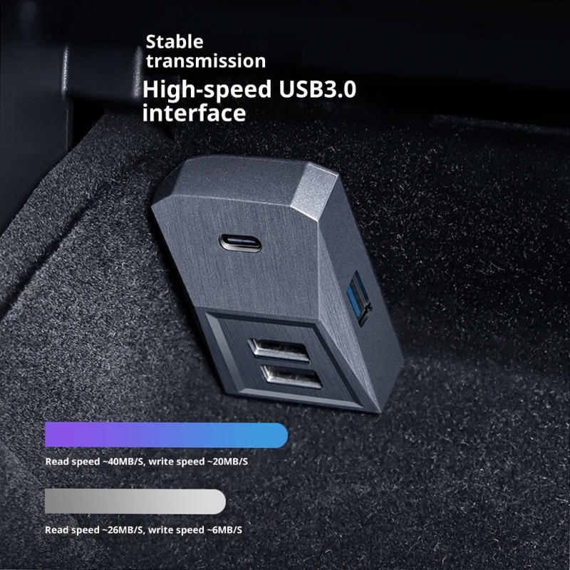 Glovebox USB Hub For Tesla Mod - Usb Hub Type C ulasan dan harga