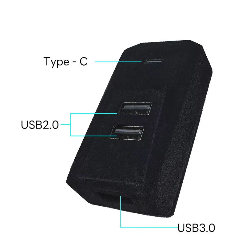 Glovebox USB Hub For Tesla Mod - Usb Hub Type C ulasan dan harga